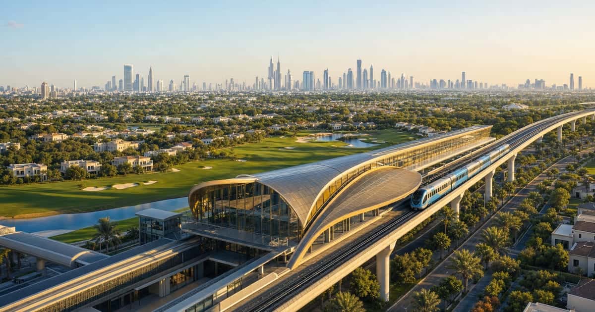 Etihad Rail Dubai Station: What Jumeirah Golf Estates Means for 2026 Property Buyers